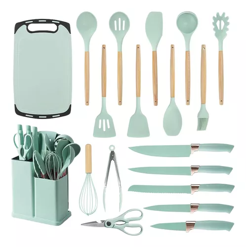 Set Utencilios De Cocina Por 19 Piezas